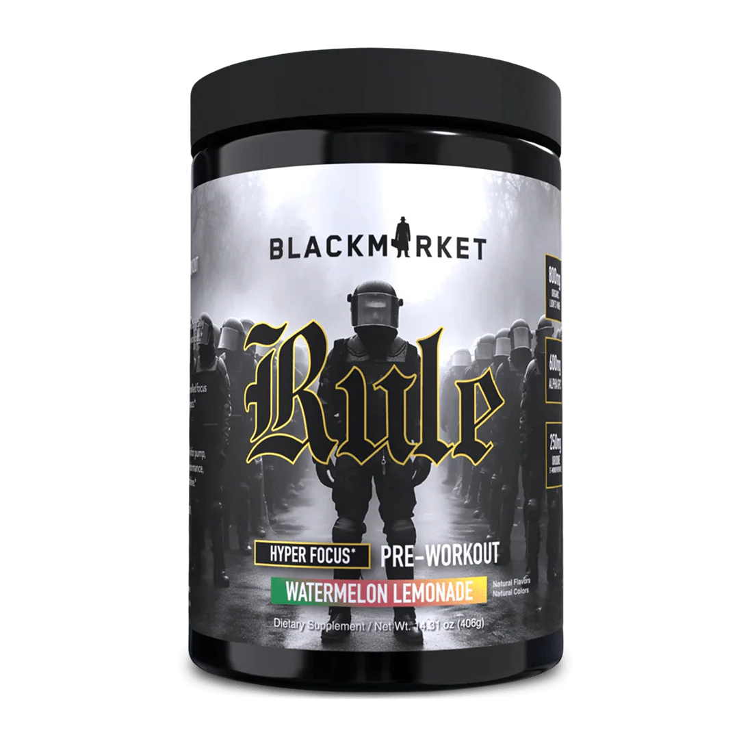 Black Market Rule Preworkout